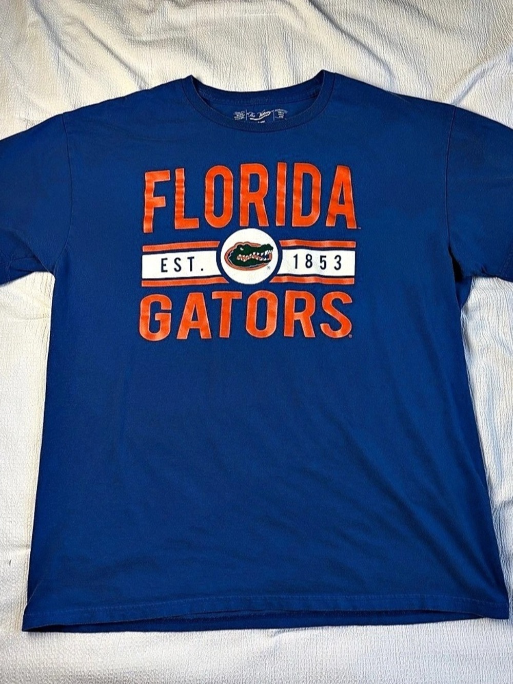 University of Florida Gators Blue & Orange T-Shirt NCAA Men’s Size XL X-Large